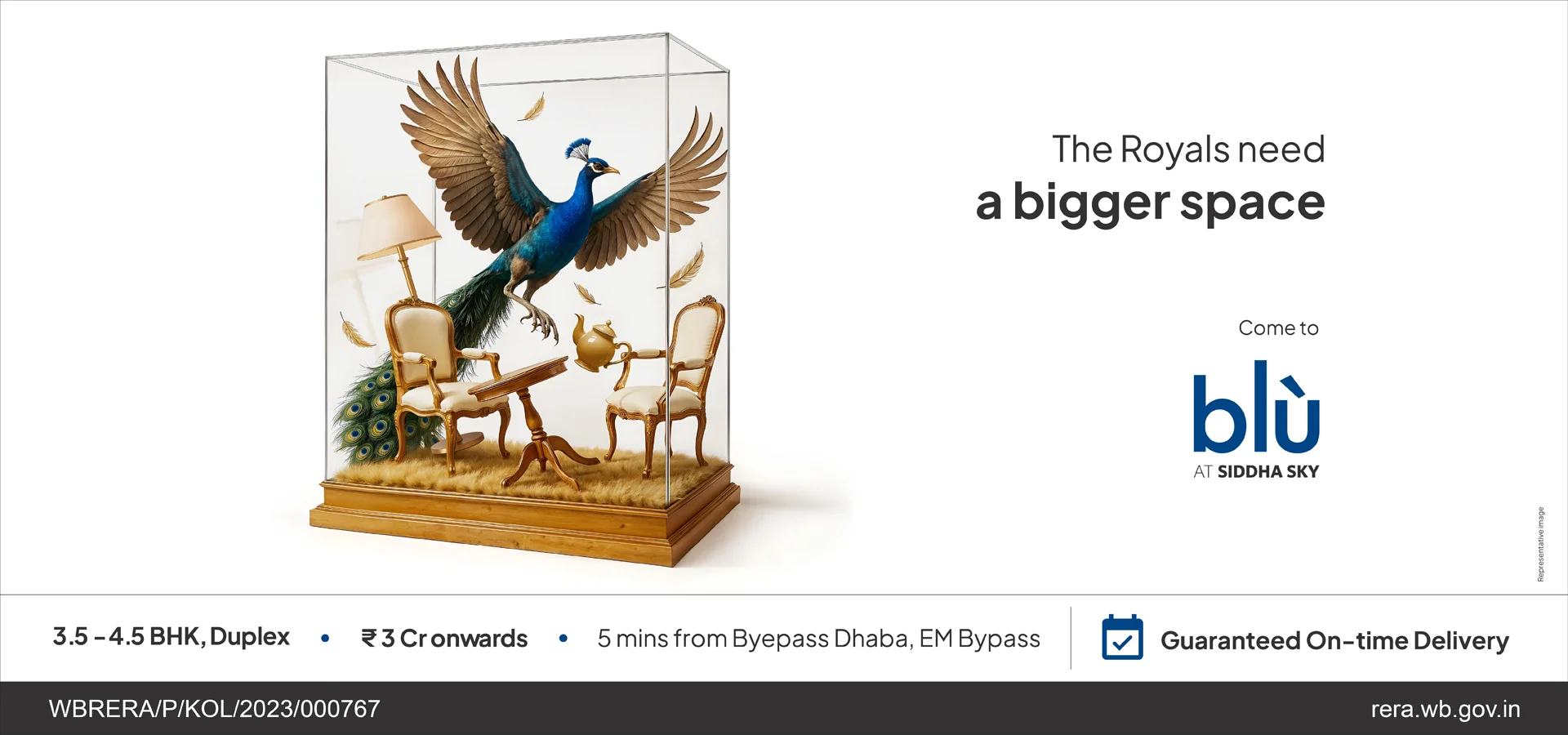 Siddha Sky Blu Kolkata banner image